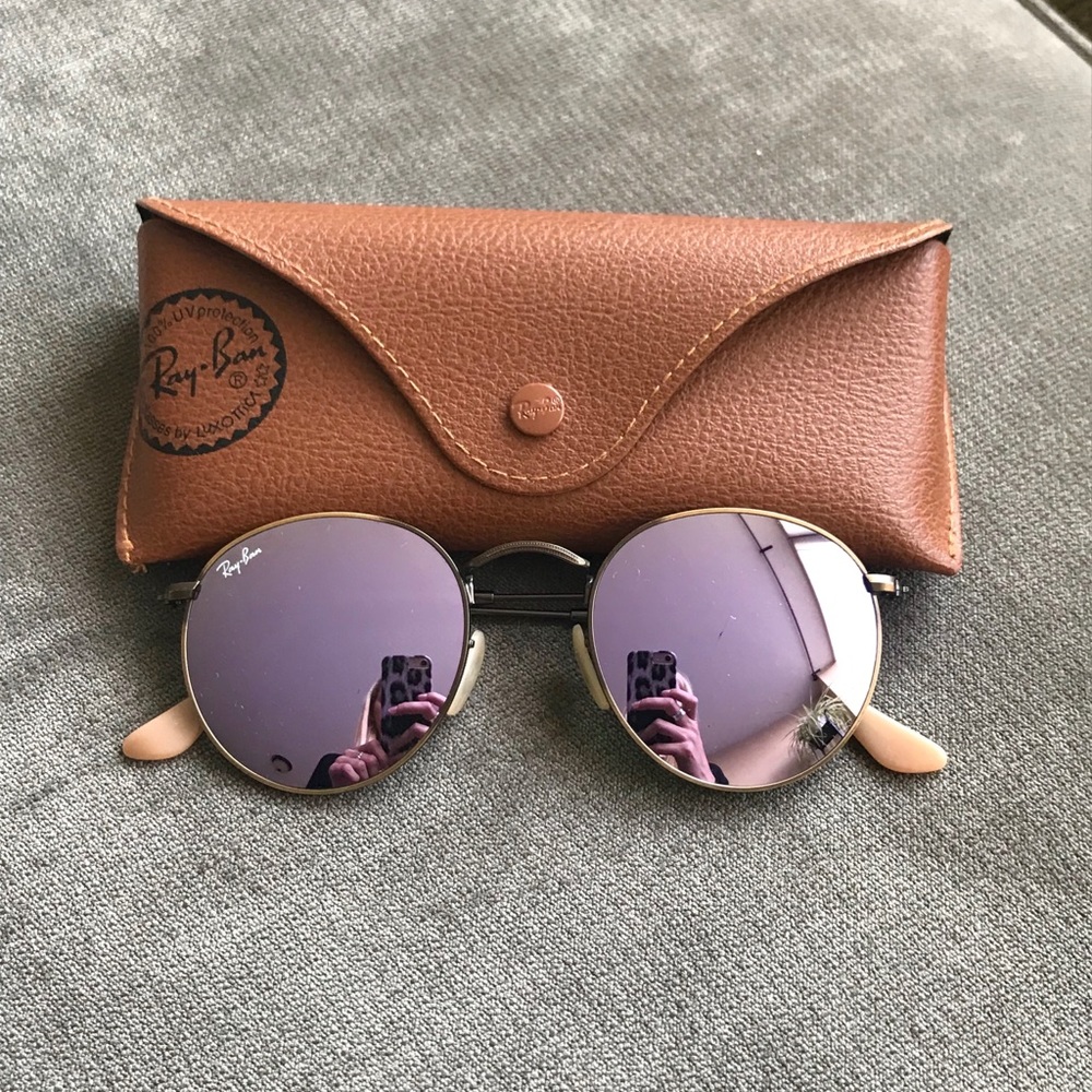 🔴ONE DAY DROP🔴Ray-Ban Lilac Mirror Sunglasses